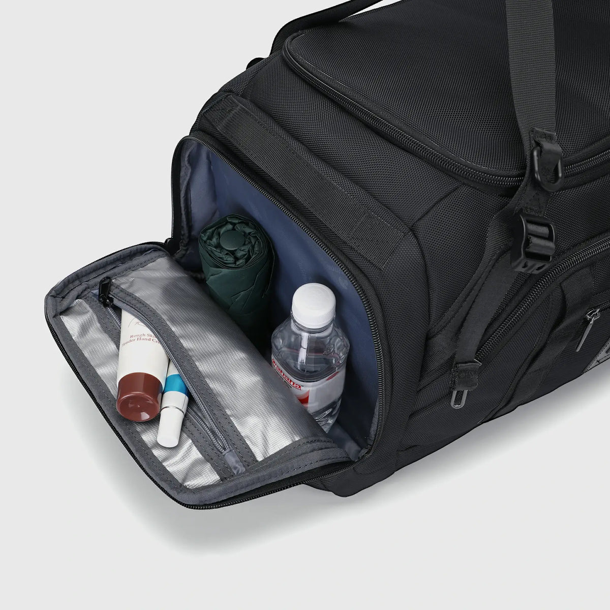50L Nylon Duffle Bag with Shoe & Wet/Dry Compartments B757