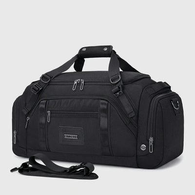 50L Nylon Duffle Bag with Shoe & Wet/Dry Compartments B757