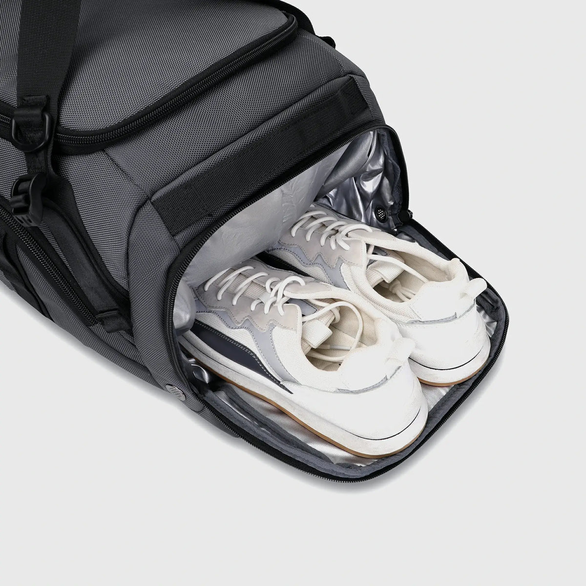 50L Nylon Duffle Bag with Shoe & Wet/Dry Compartments B757