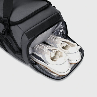 50L Nylon Duffle Bag with Shoe & Wet/Dry Compartments B757