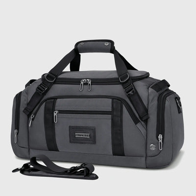 50L Nylon Duffle Bag with Shoe & Wet/Dry Compartments B757