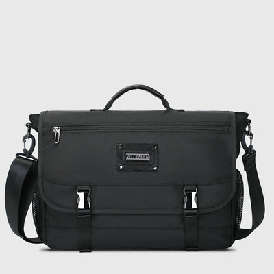 20L Nylon Messenger Bag for Men with Laptop Compartment - B764