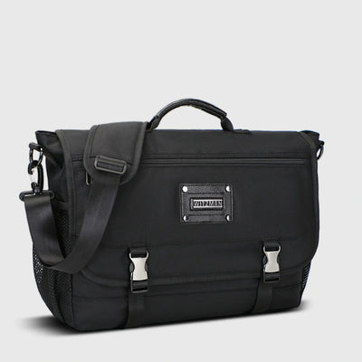 20L Nylon Messenger Bag for Men with Laptop Compartment - B764