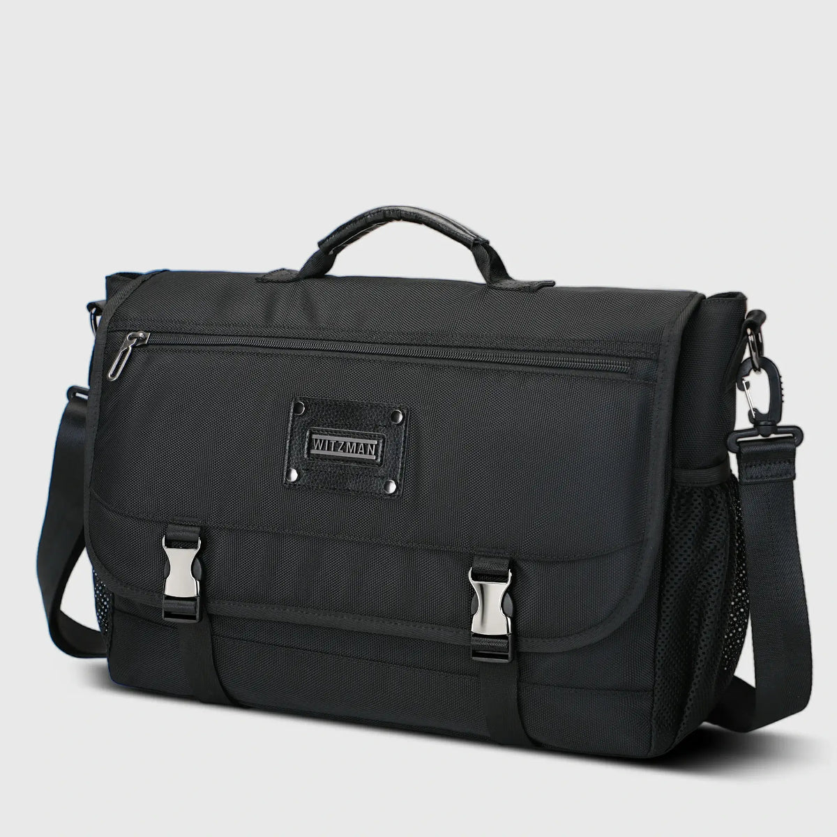 20L Nylon Messenger Bag for Men with Laptop Compartment - B764