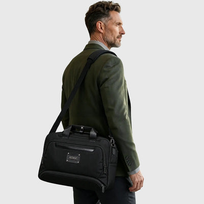 Expandable Laptop Briefcase Bag for Men – 15.6 Inch Nylon Bags B771