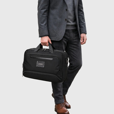 Expandable Laptop Briefcase Bag for Men – 15.6 Inch Nylon Bags B771