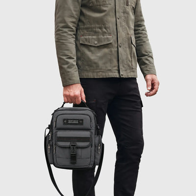 Crossbody Bag for Men with Multiple Pockets and iPad Sleeve B782