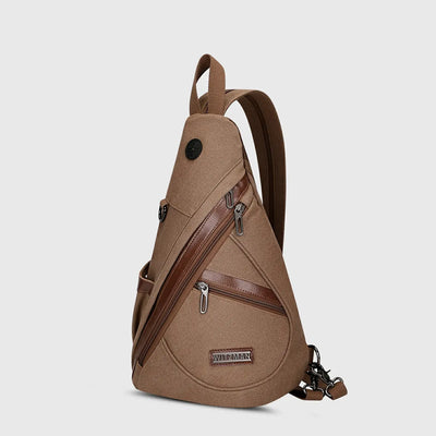 WITZMAN A8003 canvas sling bag product view 12
