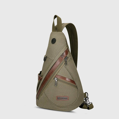 WITZMAN A8003 canvas sling bag product view 20