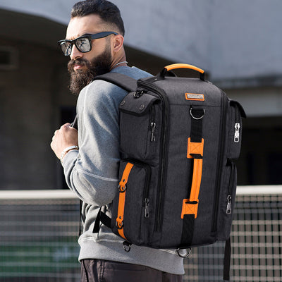 Black Nylon Travel witzman b6695-2