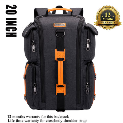 Black Nylon Travel witzman b6695-2