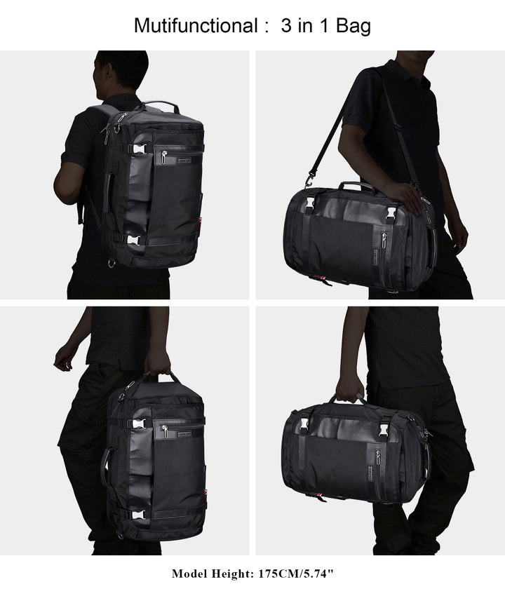 #Color_Black Nylon Travel Backpack