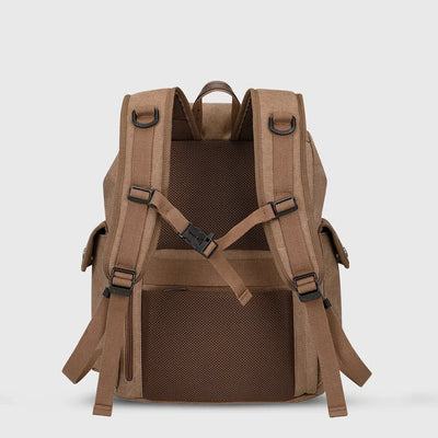 WITZMAN A8004-2 canvas travel backpack product view 22