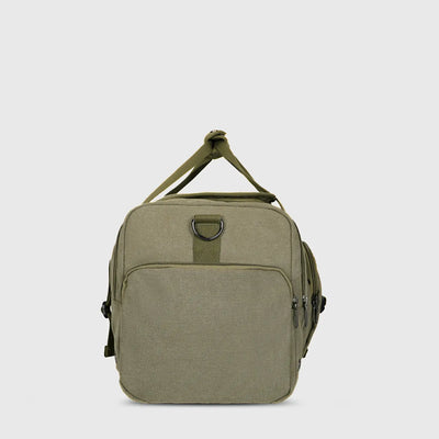 55L Canvas Duffle Bag for Men with Shoe Compartment A8032