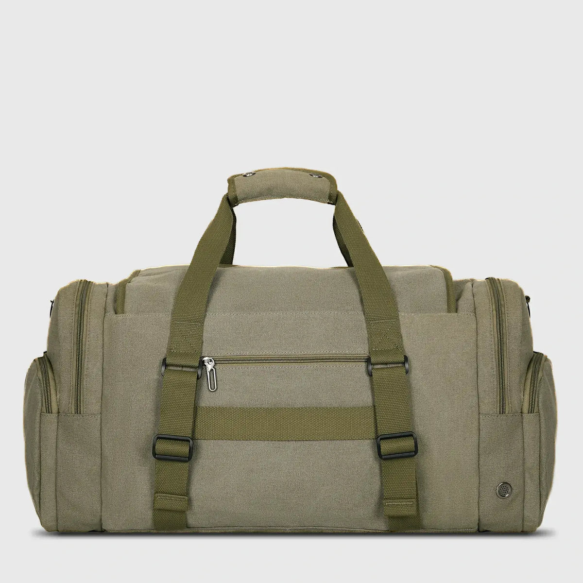 55L Canvas Duffle Bag for Men with Shoe Compartment A8032