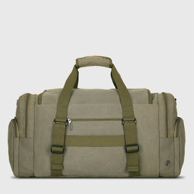 55L Canvas Duffle Bag for Men with Shoe Compartment A8032