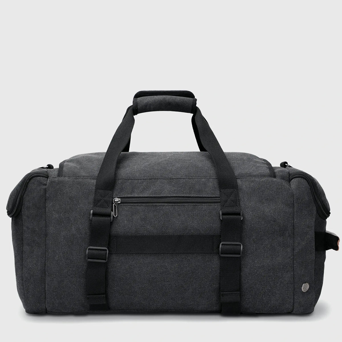 Canvas Duffle Bag with Shoe & Wet/Dry Compartments - A8035