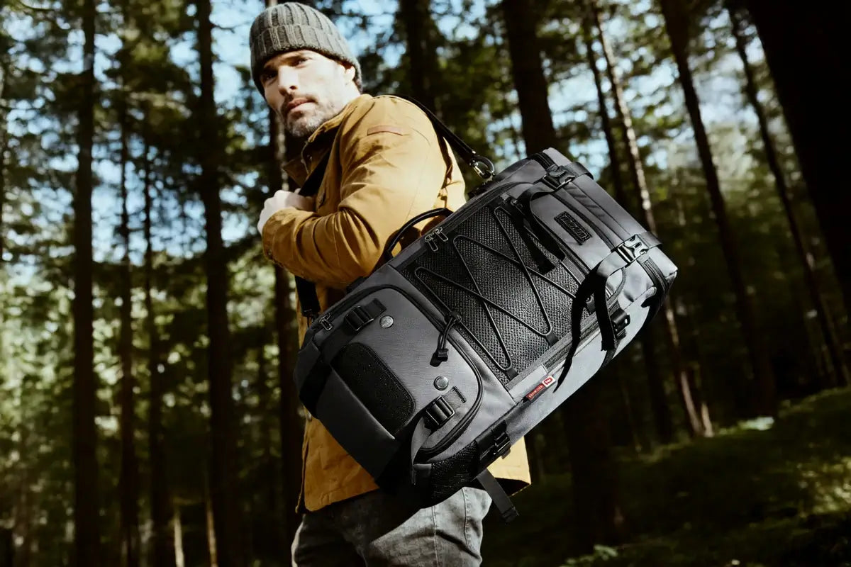 B715 nylon backpack product view 6 by Witzman