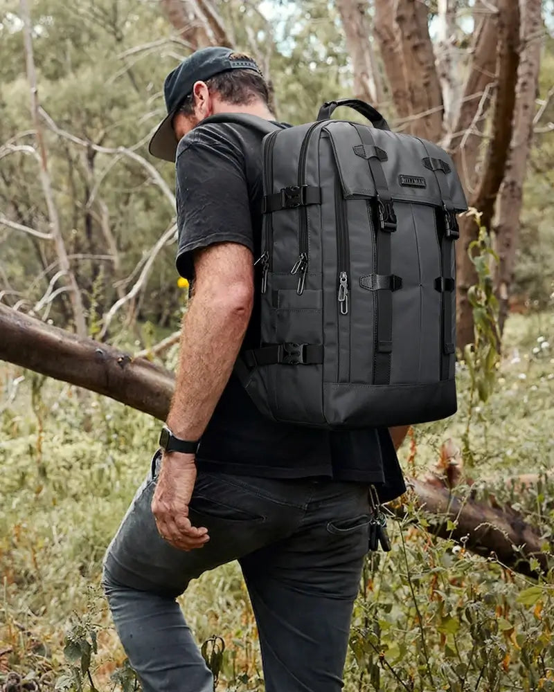 30L men carry on travel backpack nylon bag b716