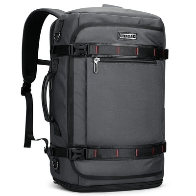WITZMAN 35L sliver grey travel backpack for men nylon