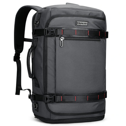 WITZMAN 35L sliver grey travel backpack for men nylon