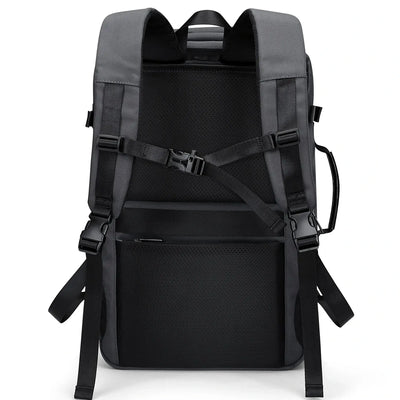 WITZMAN 35L sliver grey travel backpack for men nylon