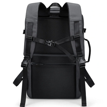 WITZMAN 35L sliver grey travel backpack for men nylon