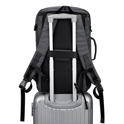 WITZMAN 35L sliver grey travel backpack for men nylon bag