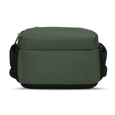 Borsa a Tracolla da Uomo in Nylon con Multitasche e Tasca sullo Spallaccio B734