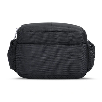 Borsa a Tracolla da Uomo in Nylon con Multitasche e Tasca sullo Spallaccio B734