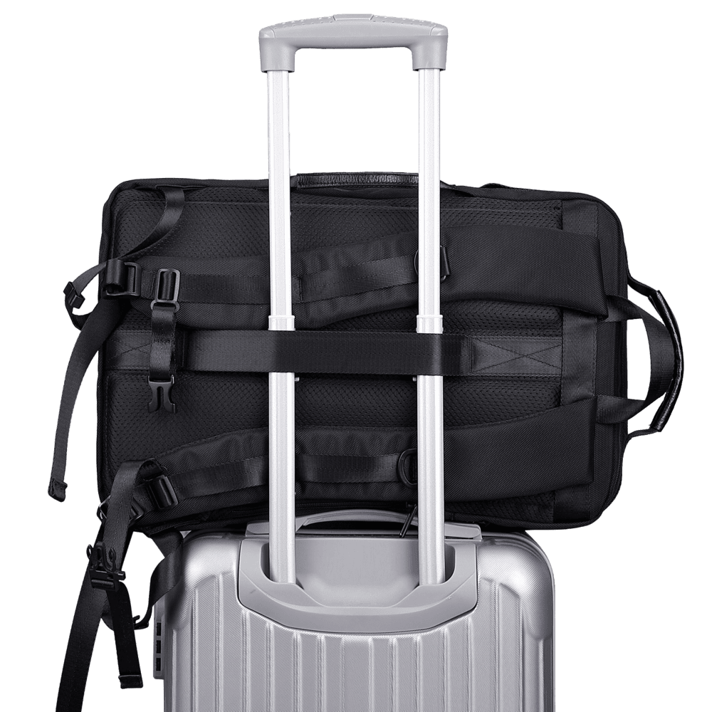 Rear luggage sleeve of the WITZMAN B739 travel backpack