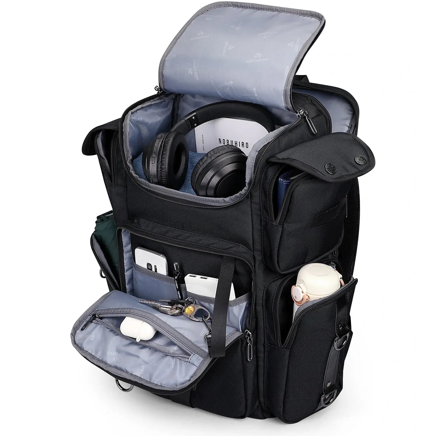 Zaino Porta PC da Uomo per Pendolari e Viaggi Casual B744