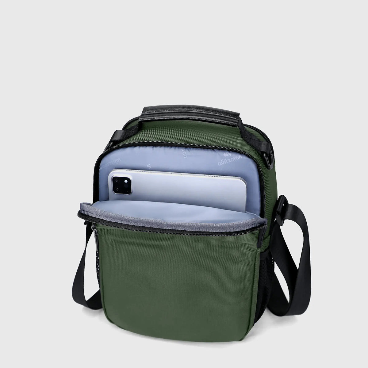 11L Crossbody Messenger Bag for Men with iPad Pocket B784