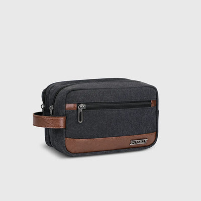 WITZMAN A8001 canvas toiletry bag product view 9