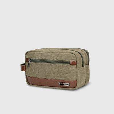 WITZMAN A8001 canvas toiletry bag product view 17