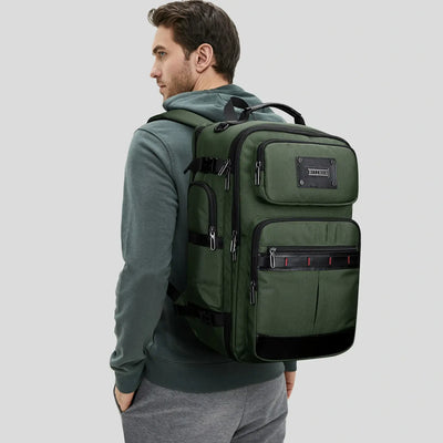 Zaino da Viaggio in Nylon per Uomo B737 - Zaino Porta PC e Bagaglio a Mano TSA