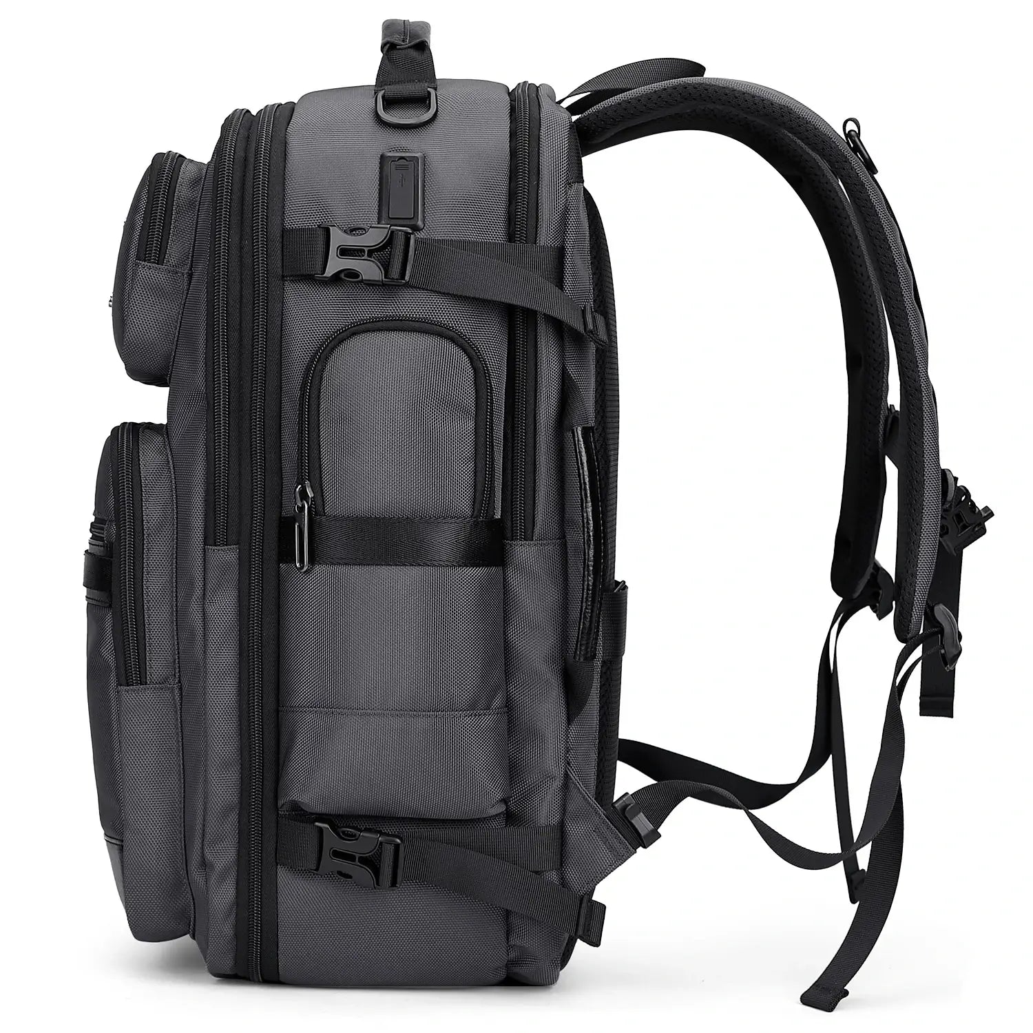 Zaino da Viaggio in Nylon per Uomo B737 - Zaino Porta PC e Bagaglio a Mano TSA