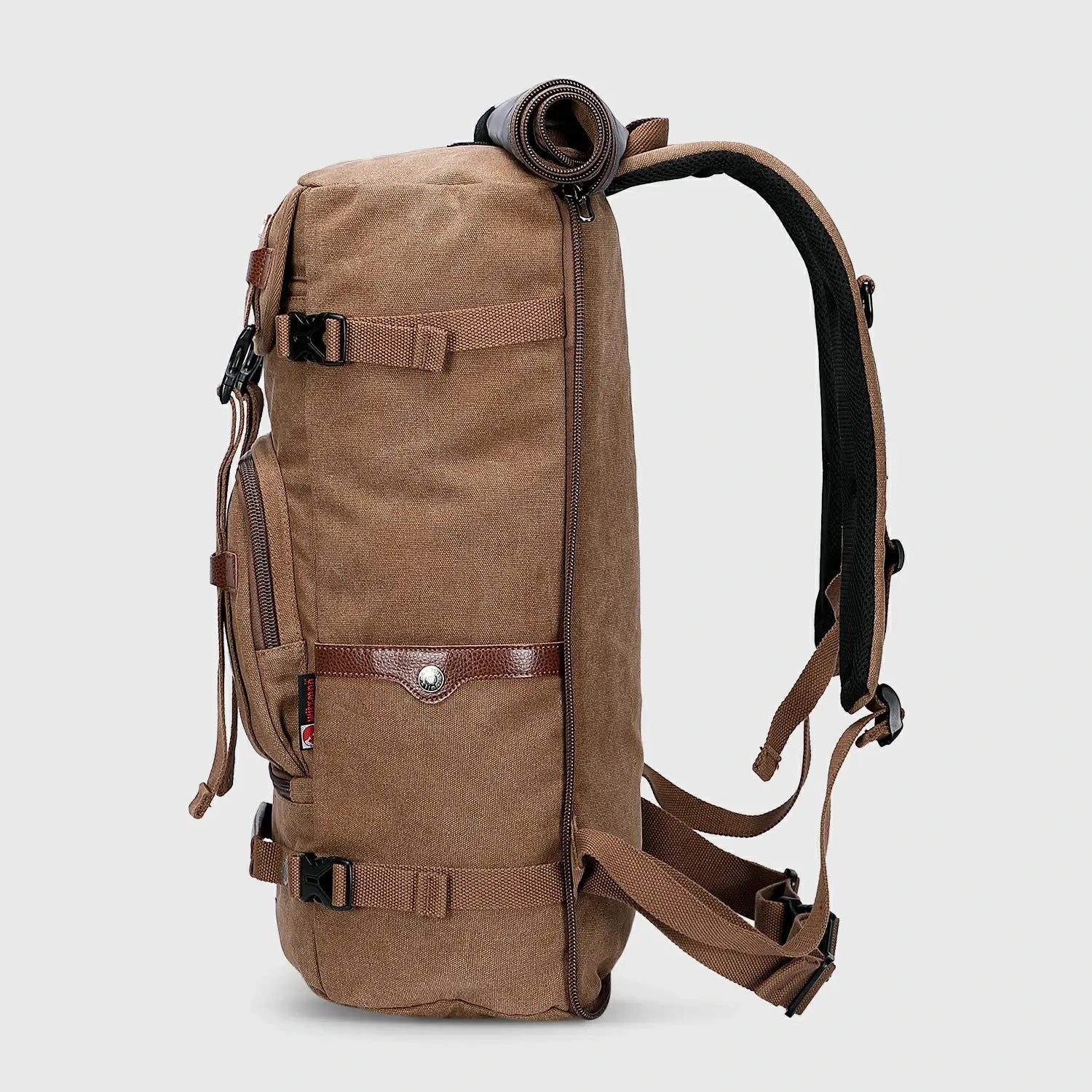 WITZMAN A519-2 canvas travel backpack product view 20