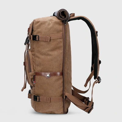 WITZMAN A519-2 canvas travel backpack product view 20