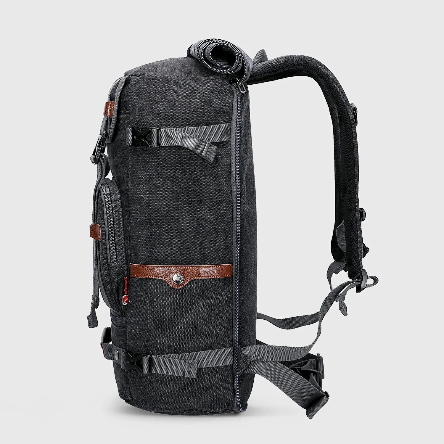 WITZMAN A519-2 canvas travel backpack product view 19