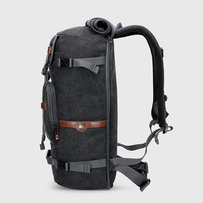 WITZMAN A519-2 canvas travel backpack product view 19
