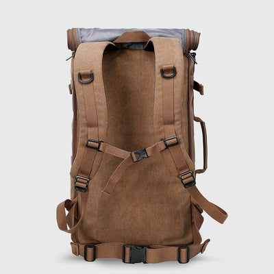 WITZMAN A519-2 canvas travel backpack product view 28
