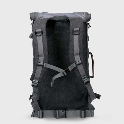 WITZMAN A519-2 canvas travel backpack product view 16