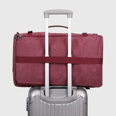 Canvas Reiserucksack Herren für Handgepäck groß Vintage A519-2