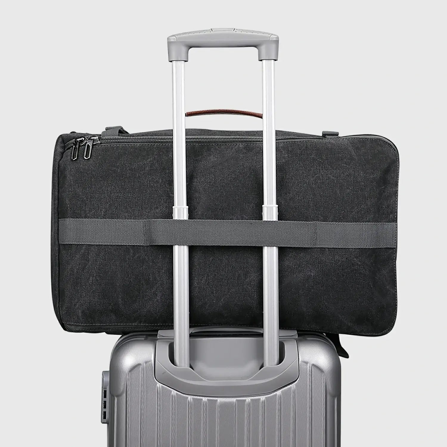 WITZMAN A519-2 canvas travel backpack product view 8