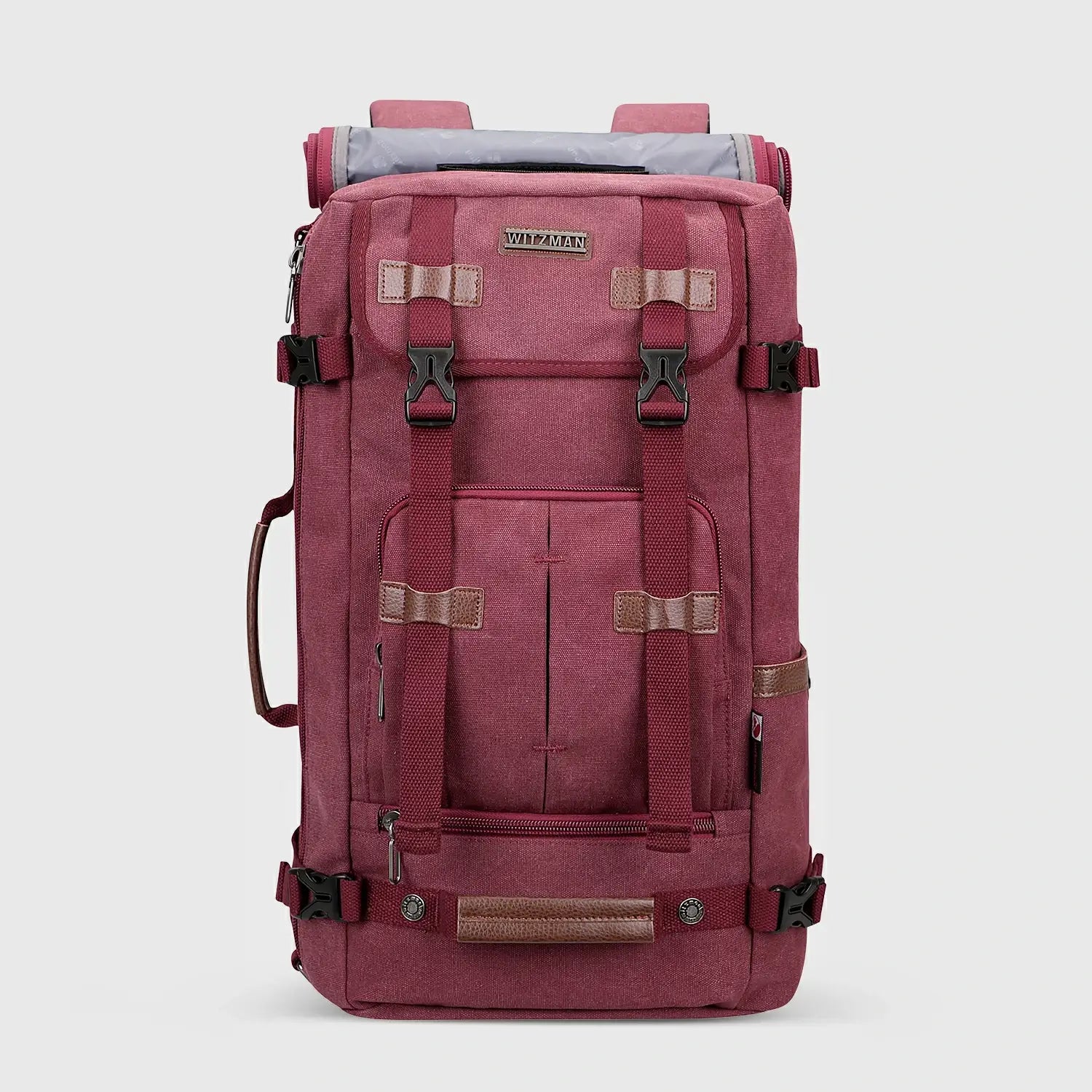 Canvas Reiserucksack Herren für Handgepäck groß Vintage A519-2