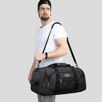 Classic 3-in-1 Canvas Duffel Bag for Travel A8006-3