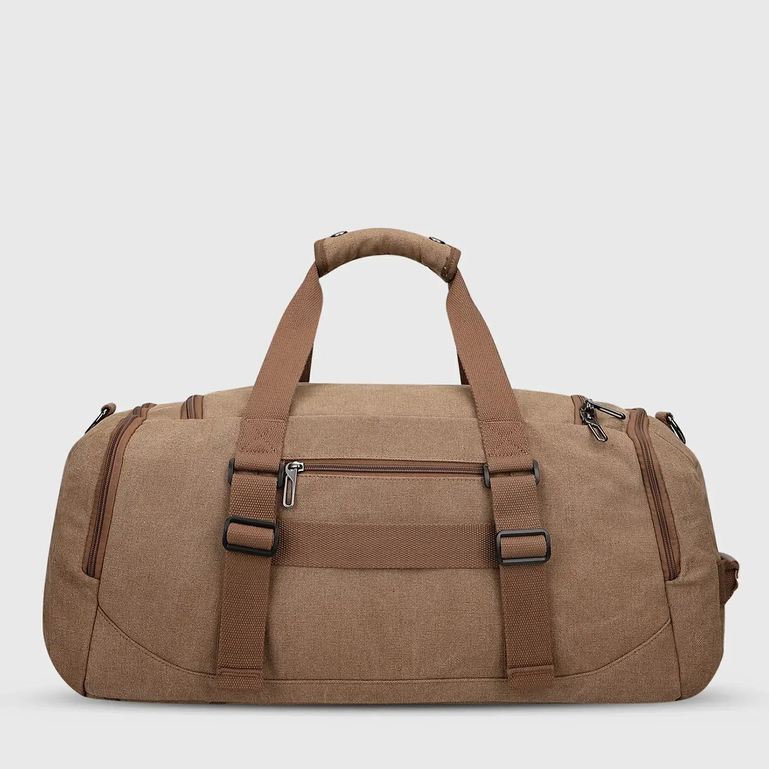 WITZMAN Classic 3-in-1 Canvas Travel Duffel Bag for Men 45L