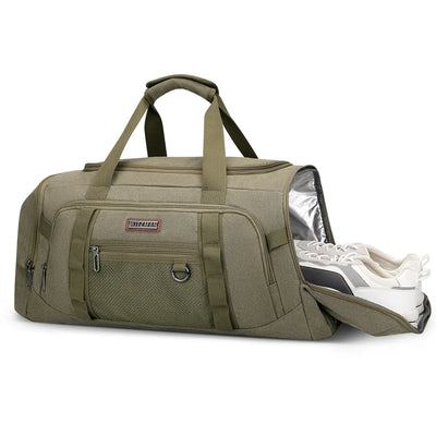 Classic 3-in-1 Canvas Duffel Bag for Travel A8006-3