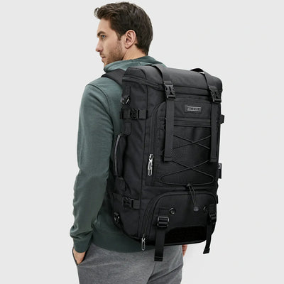 WITZMAN Men 3-in-1 Convertible Carry-On Travel Backpack with Shoe Compartment